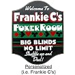 CUSTOMIZED Shuffle Up Poker Room All Wood Decorative Sign