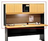 Bush Business Furniture WC14373 Savannah Beech - Slate Series A 72 Inch Hutch...