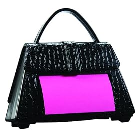 Post-it Notes, Pop-up Purse Dispenser, 3 x 3 Inches , Black (PD-654-US)