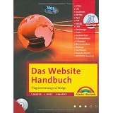 Das Website Handbuch - das ganze Buch in Farbe, mit  DVD und kostenlosem PHP- Editor: Programmierung und Design (Kompendium / Handbuch)von "Tobias Hauser"
