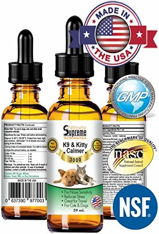 ★**PREMIUM CALMER CATS &amp; DOGS**★ We Have The Best,Top Rated 100% Natural K9 &amp; Kitty Calmer Period●Human Grade Natural Ingredients●Rescue Your Pet From Anxiety, Stress Or Use For Shot To Long Travels