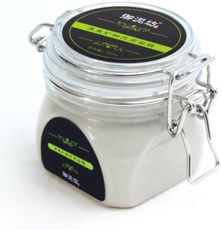 Yunifang Deep Pore Cleansing Mud Mask Offers Gentle Facial Exfoliator, Natural Moisturizer and Deep Cleansing-Treatment For Oily/Combination Skin-10.58ounce+4 in 1 Make-up Set Mask Bowl Gauge Stick Brush