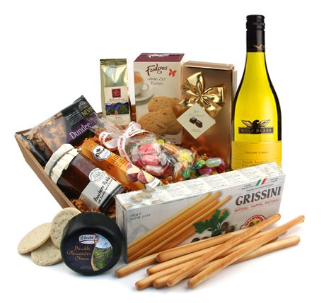 Dip Snack Drink Enjoy Food and Wine Hamper