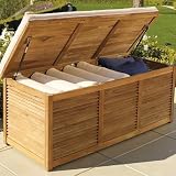 Louvered Teak Trunk - Frontgate