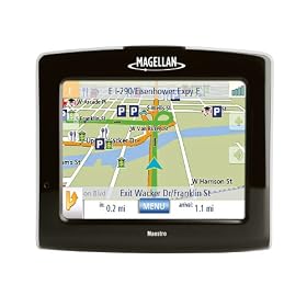 Magellan Maestro 3250 3.5-Inch Portable GPS Navigator with Traffic and Voice Command