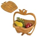 Contour Apple Shaped Basket/Trivet