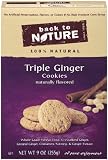 Back to Nature Triple Ginger Cookies, 9-Ounce Boxes (Pack of 6)