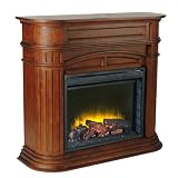 Pleasant Hearth Turin Chestnet Electric Fireplace