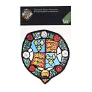 V&A Coat of Arms Stained Glass Transfer||EVAEX||RF10F