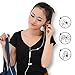 Anti-Radiation Binaural Earphones,KUCIPA YOOBOO Universal 3.5mm Noise Cancelling Air Tube Acoustic Patent Stereo Earbuds Headphones with Microphone