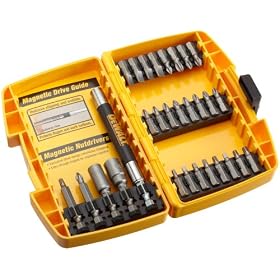 DEWALT DW2162  29 Piece Screwdriving and Nutdriving Set in Plastic Case