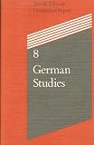 German studies: British resources : papers presented at a colloquium at the British Library 25-27 September 1985 : organised in conjunction with the Institute of Germanic Studies of the University of 