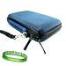 Garmin GPS Navigator nüvi 765/765T 4.3-Inch NYLON BLUE accessory, protective hard-shell portable carrying case with carabiner clip and hand strap for nüvi 765/765T 4.3-Inch+VG *LIVE*LAUGH*LOVE* Wrist Band