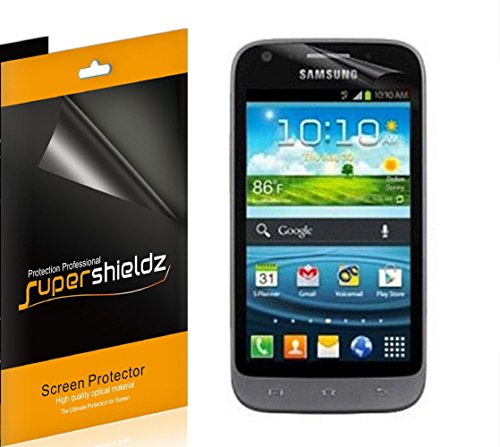 [6-Pack] SUPERSHIELDZ- High Definition Clear Screen Protector Shield For Samsung Galaxy Victory 4G LTE (Virgin Mobile) + Lifetime Replacements Warranty [6 Pack] - Retail Packaging