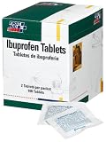 First Aid Only Ibuprofen Tablets, 50 2-packs, 100-Count Boxes (Pack of 3)