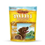 Zuke's Mini Naturals Dog Treats, Fresh Peanut Butter Recipe, 6-Ounce