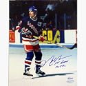 Mark Messier Autographed "1st Game on Ice as Ranger" 8" x 10" Photograph- With "1st Game NY Ranger"