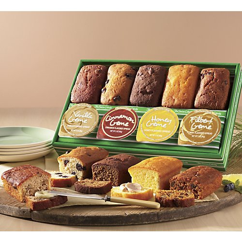51WS47H6vPL The Swiss Colony Fruit Nut Breads and Cremes 9Piece Assortment