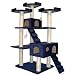 Go Pet Club Cat Tree, 50W x 26L x 72H, Blue