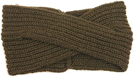 Women Crochet Headband Knit Hairband Headwear Headwrap (!C)