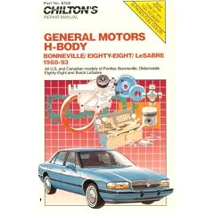 General Motors H-body 1988-93 (Chilton Model Specific Automotive Repair Manuals)