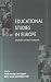 Book Educational Studies in Europe: Amsterdam and Berlin Compared (International Educational Studies)