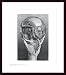 Hand with Reflecting Sphere, Framed Art Print by M.C. Escher