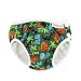 Imse Vimse Reusable Baby Swim Diapers for Boys (Green Dino, L 20-26 lbs)