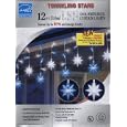 Christmas LED Twinkling Effects Star Lights Cool White/Blue Curtain Lights Indoor/Outdoor