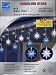 Christmas LED Twinkling Effects Star Lights Cool White/Blue Curtain Lights Indoor/Outdoor Image