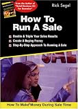 How to Run a Sale