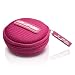 Earbuds Travel Case for JLab JBuds, Pink