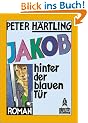Jakob hinter der blauen T�r