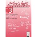 Arbeitshefte Mathematik - Neubearbeitung: Arbeitsheft Mathematik, Neubearbeitung, Bd.3, Prozent- und Zinsrechnung, Zuordnungen, Gleichungen, Geometrie, Fl�chen- und Rauminhalte, EURO