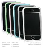 Apple iPhone Trans. Clear Snap-On Protector Case w/Swivel Belt Clip
