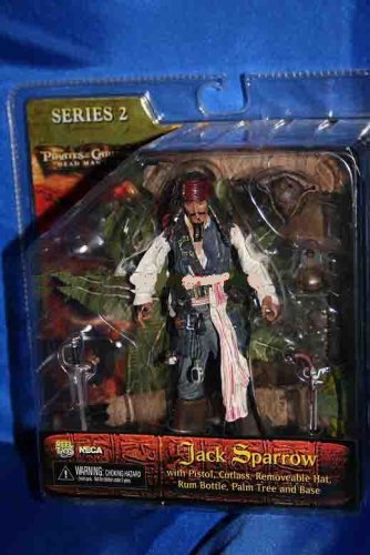 Childrens Toyshop  Toys : Pirates of The Carribbean: Dead Mans Chest Series 2 Jack Sparrow Action Figure
