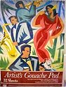 A2 Artists Gouache Pad chiltern wove treated Acid free paper