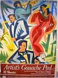 Review chiltern wove  / A2 Artists Gouache Pad chiltern wove treated Acid free paper