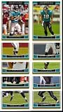 2006 Topps Jacksonville Jaguars NFL Football Card Team Set of 10 Cards including David Garrard, Maurice Jones-Drew Rookie Card and More!