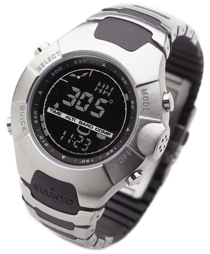Suunto Observer ST Wrist-Top Computer Watch with Altimeter, Barometer, and Compass (Stainless Steel)