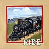 Oopsy daisy Vintage Ride Stretched Canvas Wall Art by Colleen Phelon Hall, 21 by 21-Inch