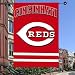 Cincinnati Reds Applique Banner Flag
