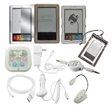 Skque 10 Item Accessory Bundle for Barnes & Noble Nook Smoke