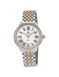 Michele Serein Mother of Pearl Dial Two-tone Ladies Watch MWW21B000007