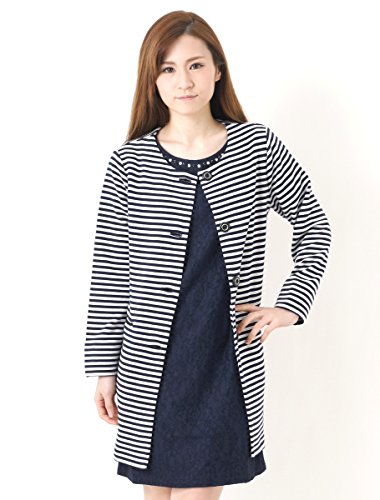 (ハニーズ グラシア) Honeys GLACIER ロングノーカラー 6520447111