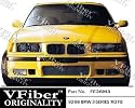 FE36M3 - VFiber FRP BMW 3-Series (E36) 92-98 2/4dr M-Type 1pc Front Bumper
