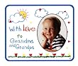 With Love to Grandma & Grandpa crayola Photo Magnet Frame