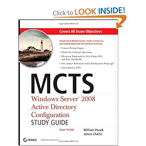 MCTS Windows Server 2008 Active Directory Configuration Study Guide