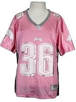 Philadelphia Eagles Brian Westbrook #36 Womens Jersey Pink