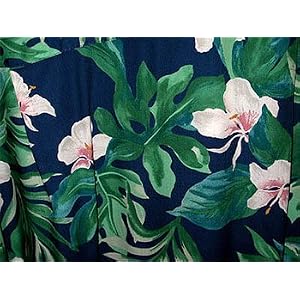 White Ginger Hawaiian Aloha Sun Dress